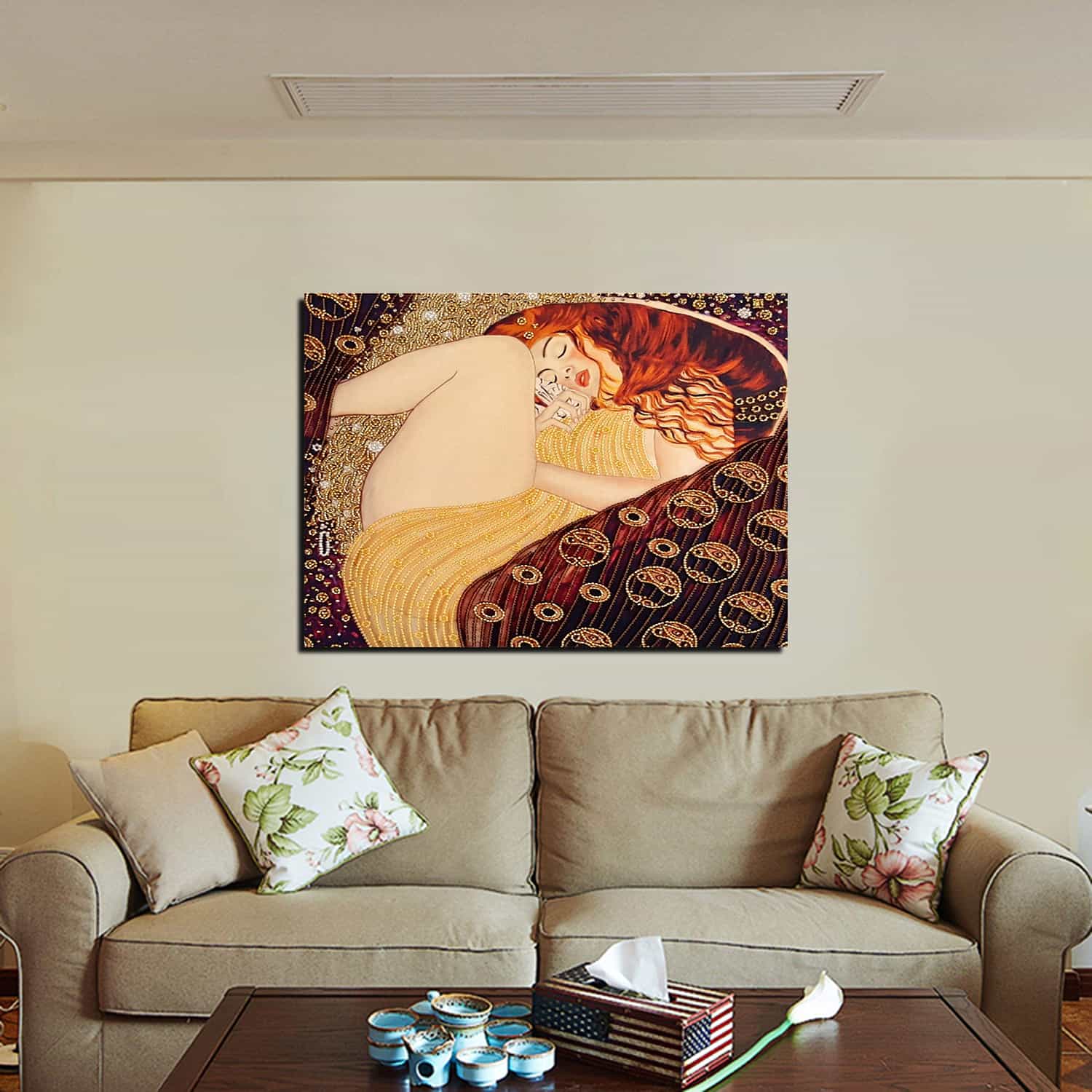 Danae Canvas Art