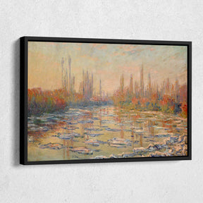 Floating Ice Canvas Art