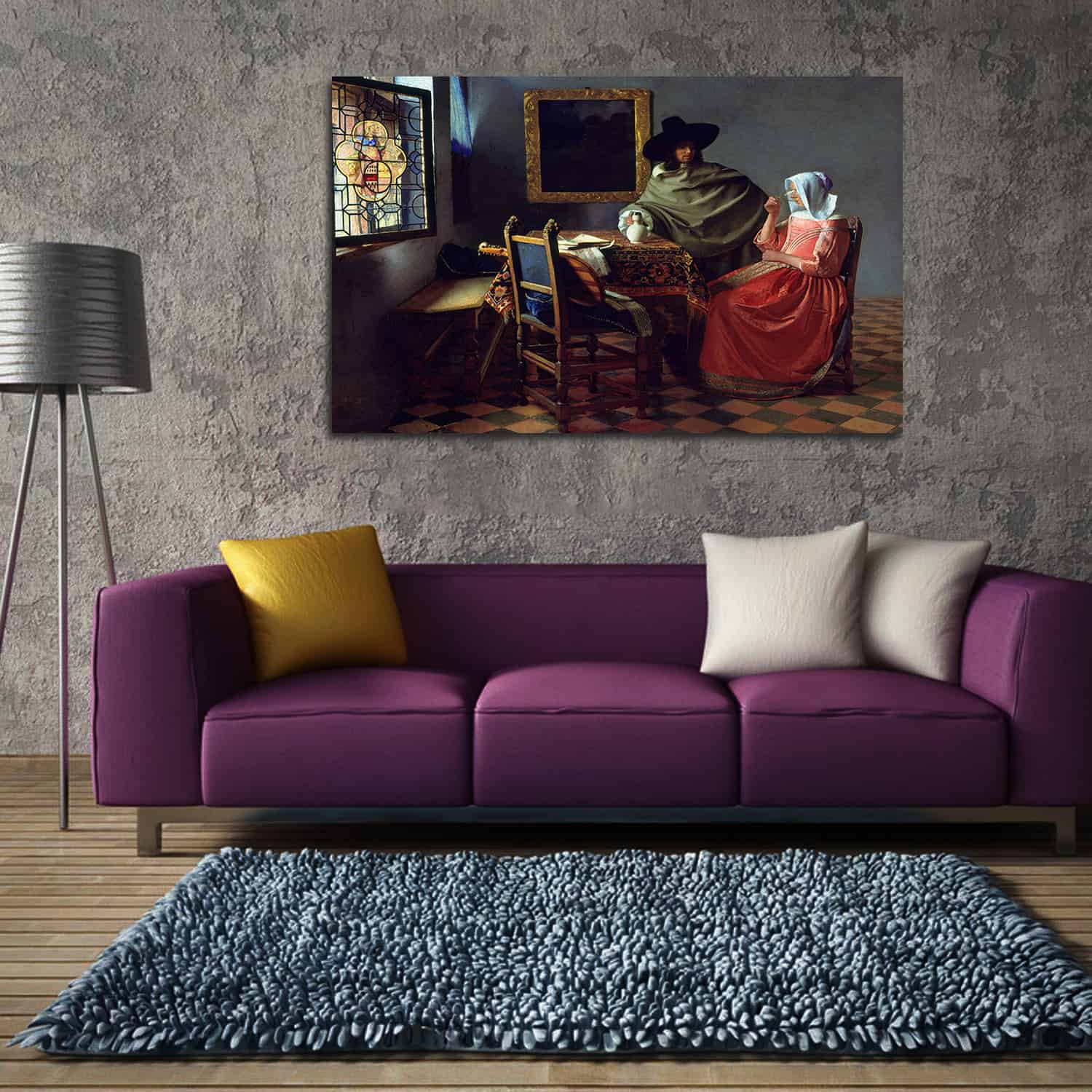 Glass Of Wine Canvas Art