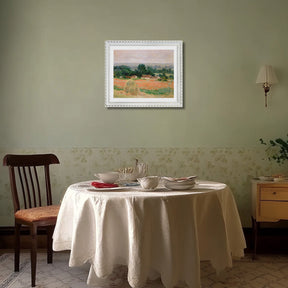 Claude Monet Wall Art Haystack At Giverny Poster Framed