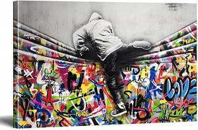 Jump Over Canvas Art