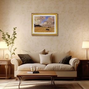 Claude Monet Wall Art Lighthouse At The Hospice Poster Framed