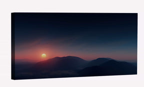 Morning Sunrise Canvas Art