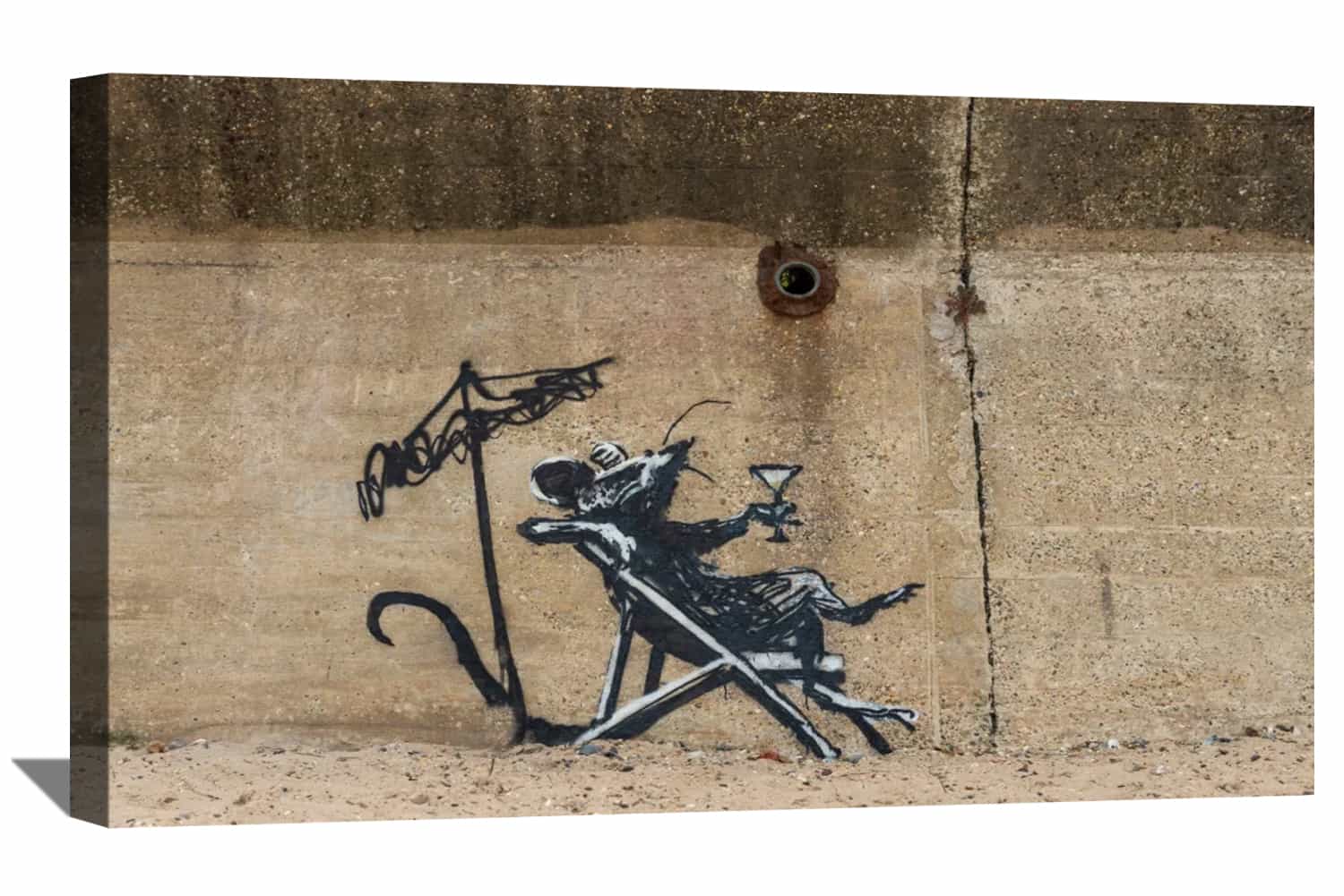 On Beach Canvas Art