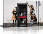 Spy Booth Canvas Art