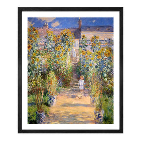 Monet Art Lane In Garden