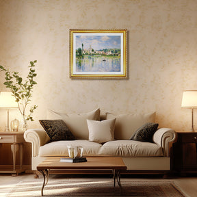 Claude Monet Wall Art Vetheuil In Summer Poster Framed
