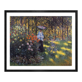Monet Art Lane In Garden